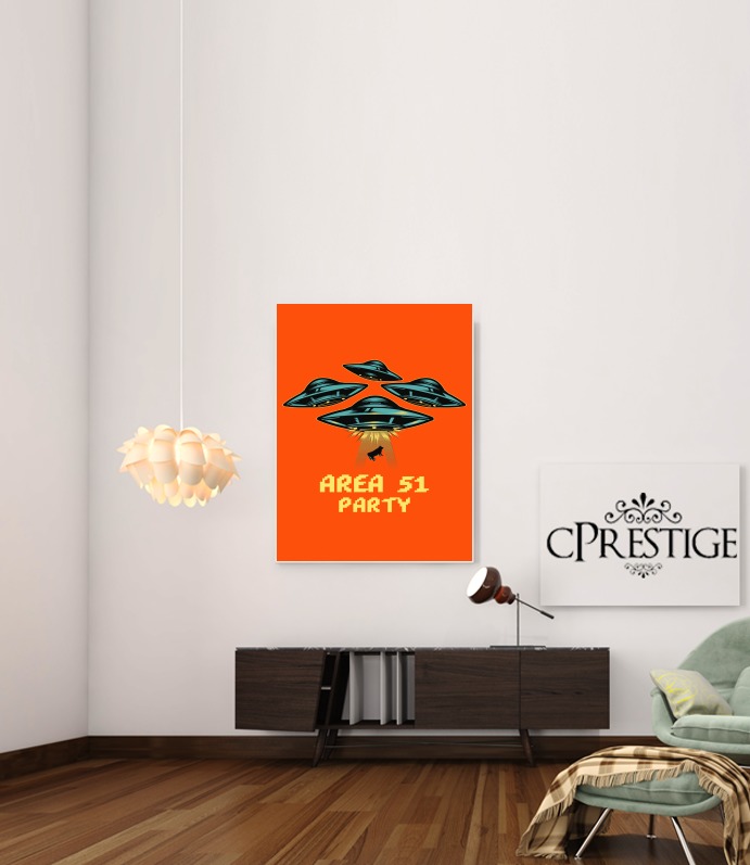  Area 51 Alien Party para Poster adhesivas 30 * 40 cm