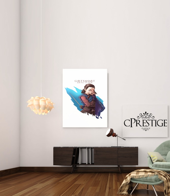  Arya Stark para Poster adhesivas 30 * 40 cm