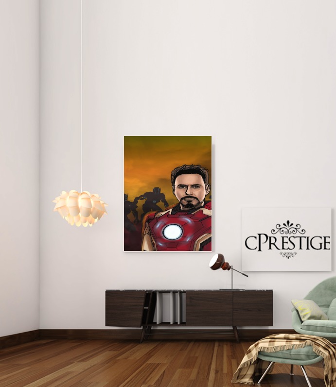  Avengers Stark 1 of 3  para Poster adhesivas 30 * 40 cm