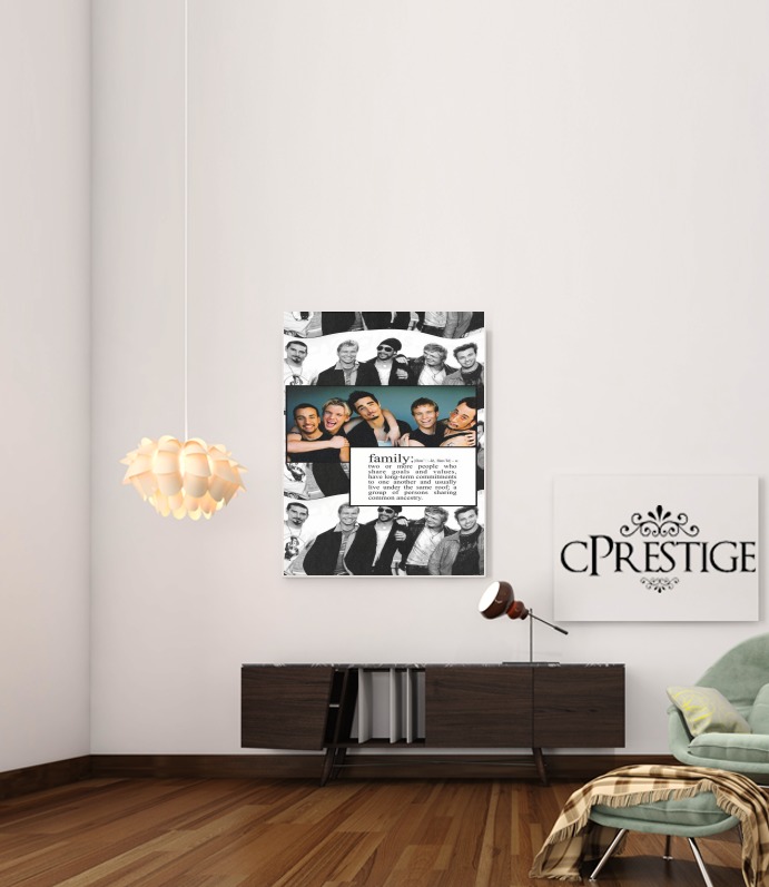  Backstreet Boys family fan art para Poster adhesivas 30 * 40 cm
