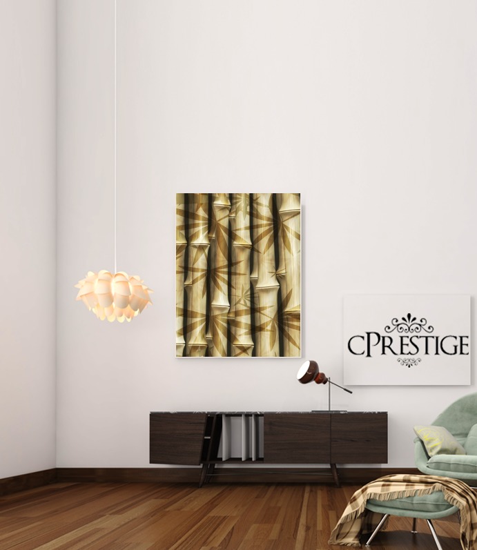  Bamboo Art para Poster adhesivas 30 * 40 cm