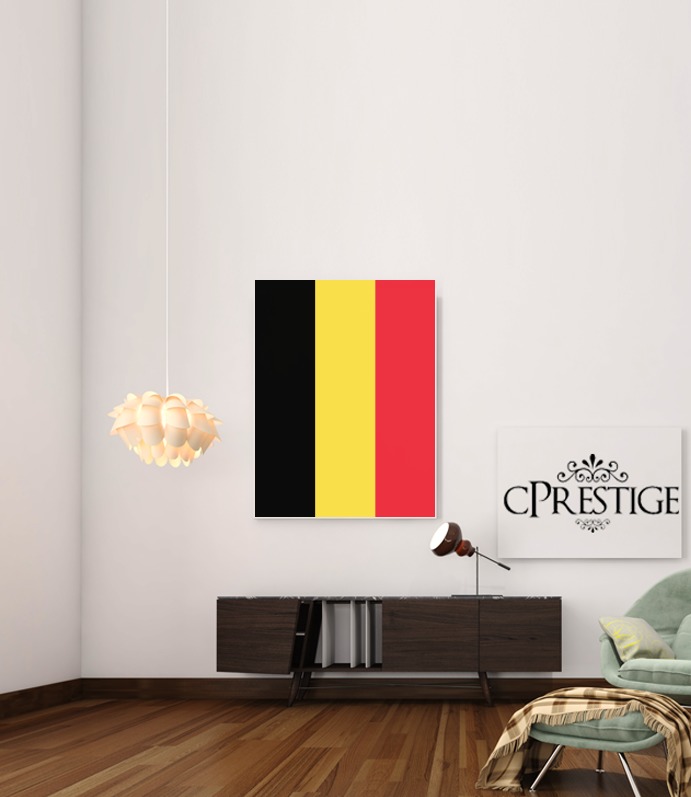  Belgium Flag para Poster adhesivas 30 * 40 cm