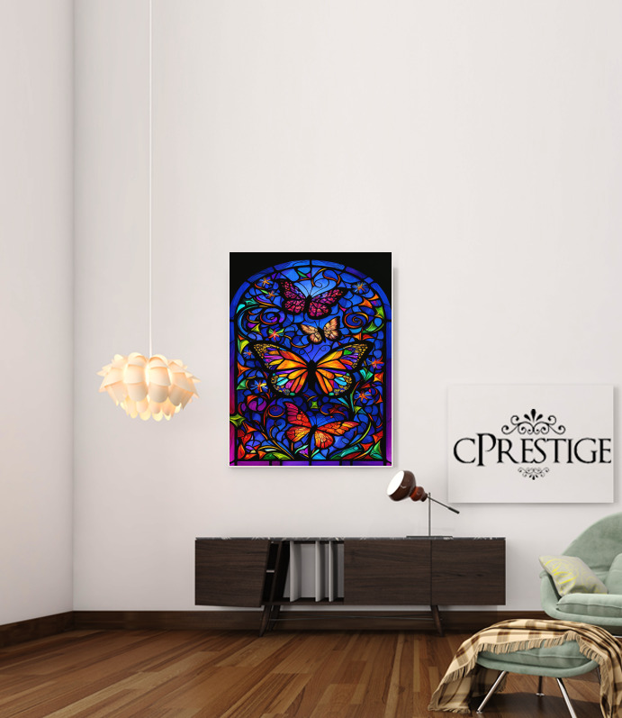  Butterfly Crystal para Poster adhesivas 30 * 40 cm