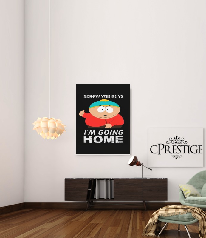  Cartman Going Home para Poster adhesivas 30 * 40 cm