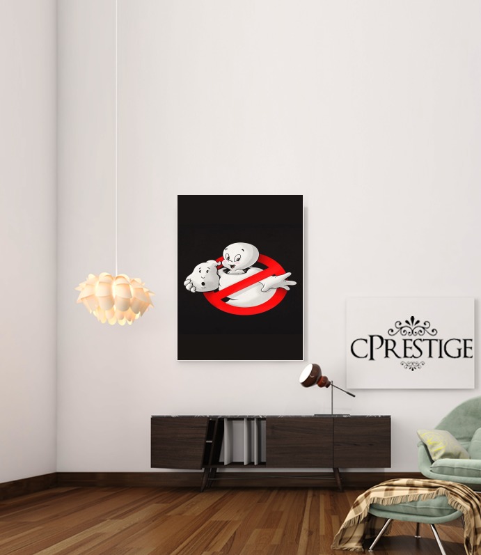  Casper x ghostbuster mashup para Poster adhesivas 30 * 40 cm