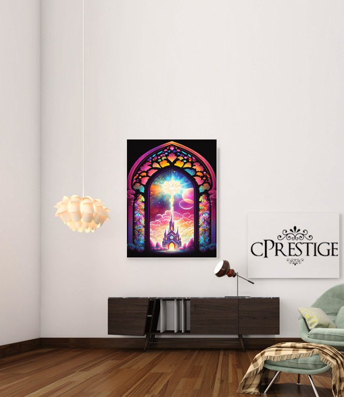  CASTTLE Crystal para Poster adhesivas 30 * 40 cm
