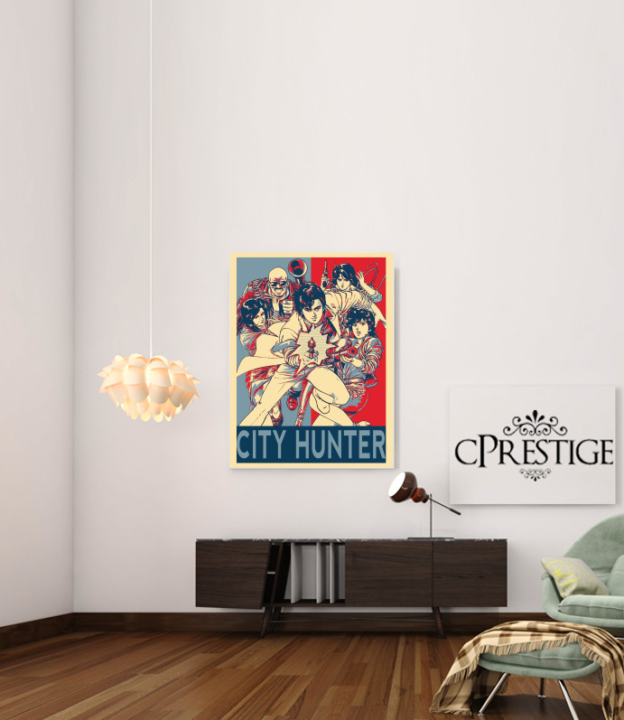  City hunter propaganda para Poster adhesivas 30 * 40 cm
