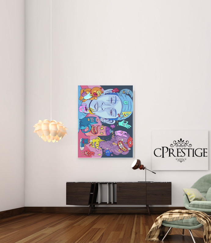  Colorful and creepy creatures para Poster adhesivas 30 * 40 cm