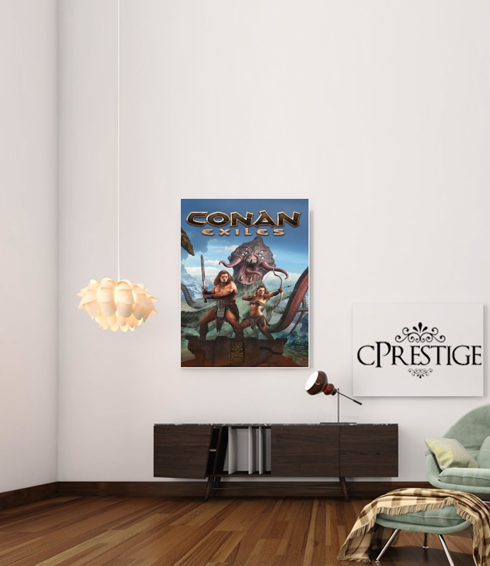  Conan Exiles para Poster adhesivas 30 * 40 cm