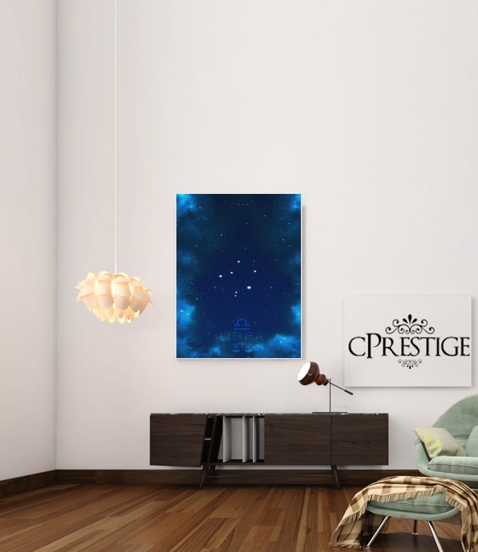  Constellations of the Zodiac: Libra para Poster adhesivas 30 * 40 cm