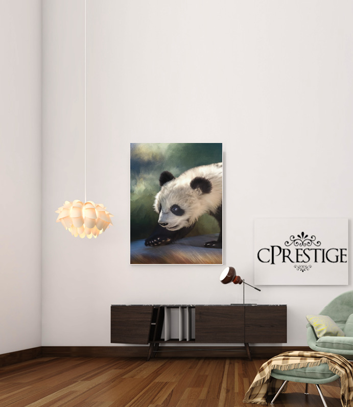  Cute panda bear baby para Poster adhesivas 30 * 40 cm
