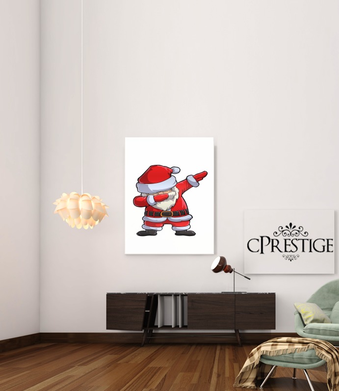  Dabbing Santa Claus Christmas para Poster adhesivas 30 * 40 cm