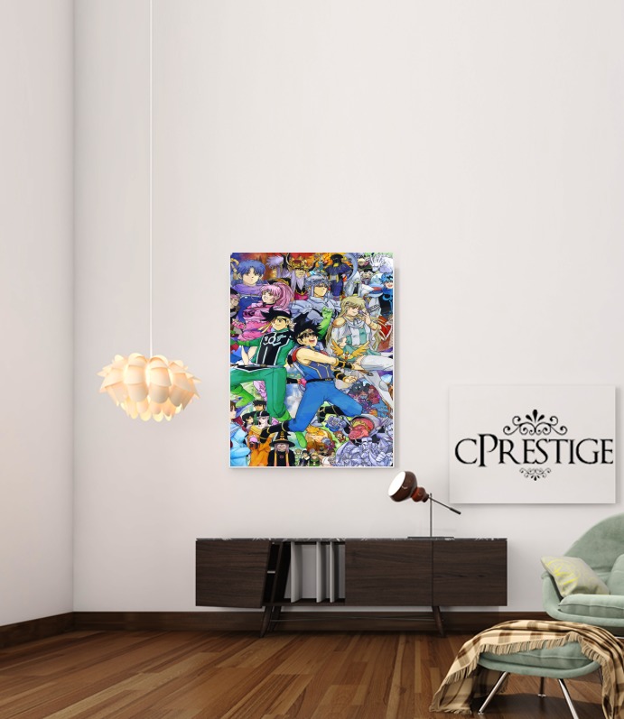  dai no daibouken fan art Dragon Quest para Poster adhesivas 30 * 40 cm