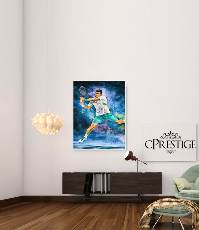  Djokovic Painting art para Poster adhesivas 30 * 40 cm