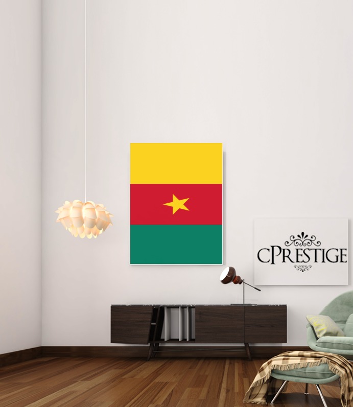  Bandera de Camerún para Poster adhesivas 30 * 40 cm