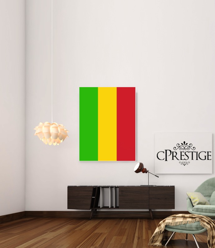  Bandera de Mali para Poster adhesivas 30 * 40 cm