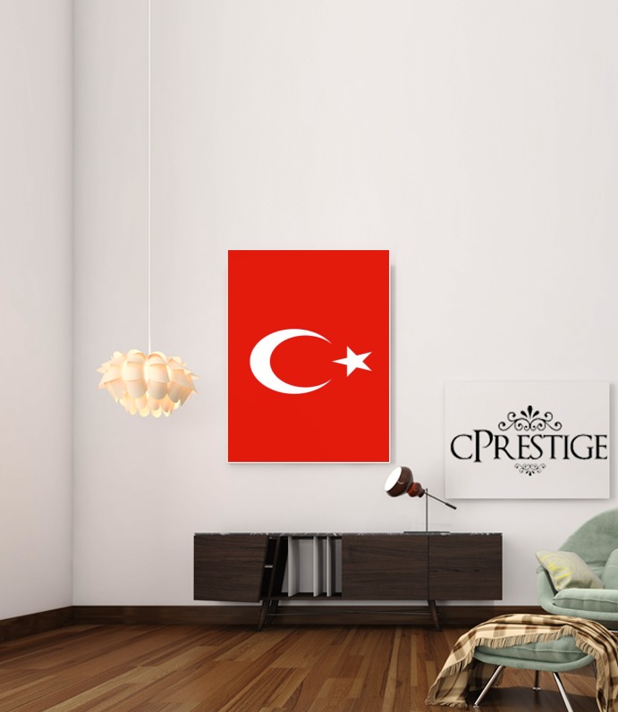  Bandera de Turquía para Poster adhesivas 30 * 40 cm