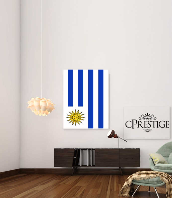  bandera de Uruguay para Poster adhesivas 30 * 40 cm