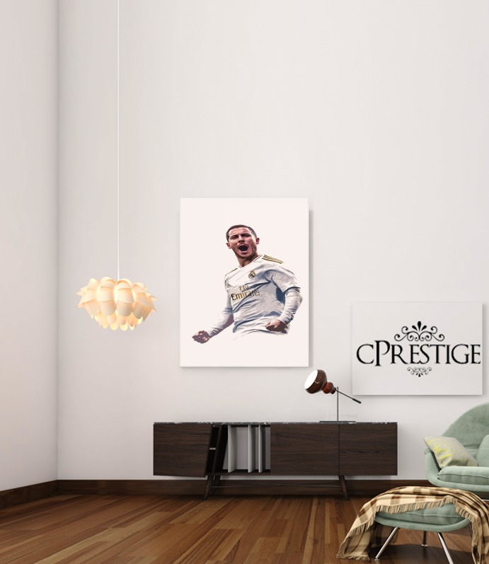  Eden Hazard Madrid para Poster adhesivas 30 * 40 cm
