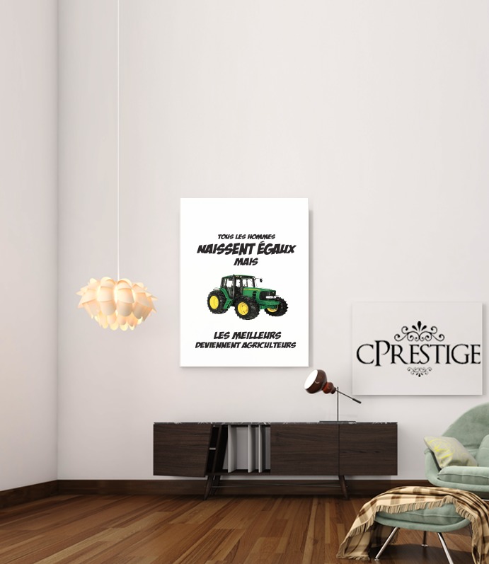  Egaux Agriculteurs para Poster adhesivas 30 * 40 cm