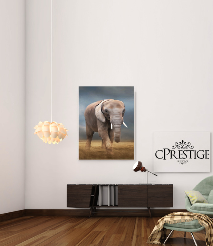  Elephant tour para Poster adhesivas 30 * 40 cm