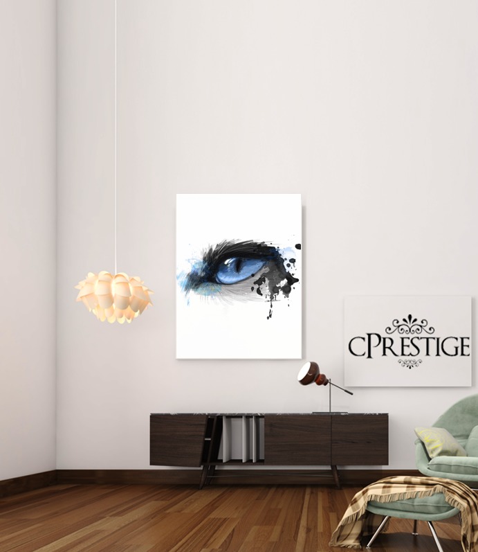  Feline Blue eye  para Poster adhesivas 30 * 40 cm