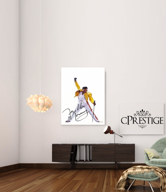  Freddie Mercury Signature para Poster adhesivas 30 * 40 cm