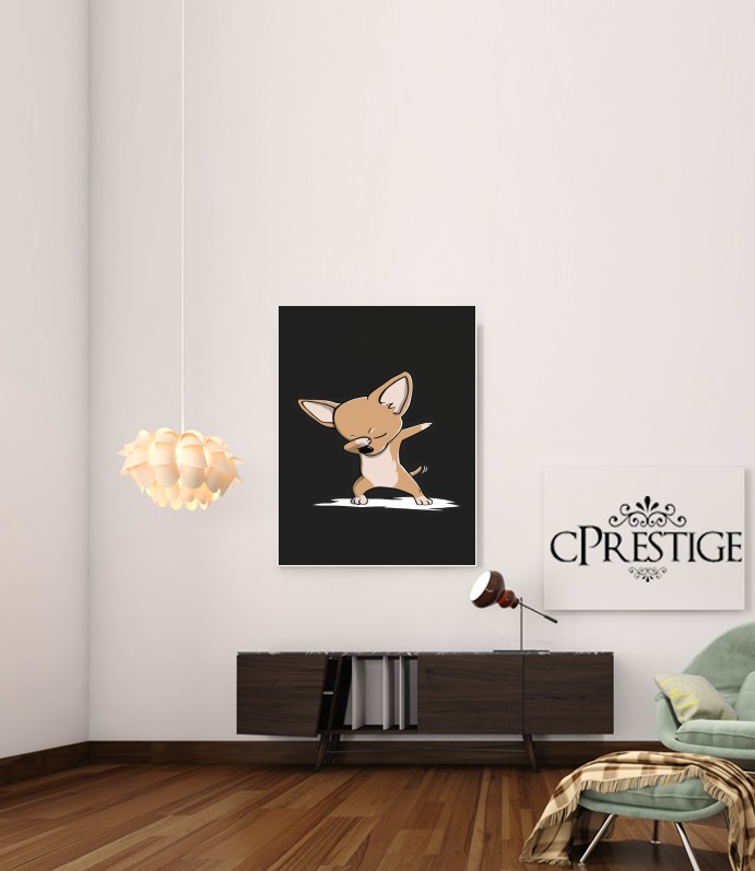  Funny Dabbing Chihuahua para Poster adhesivas 30 * 40 cm