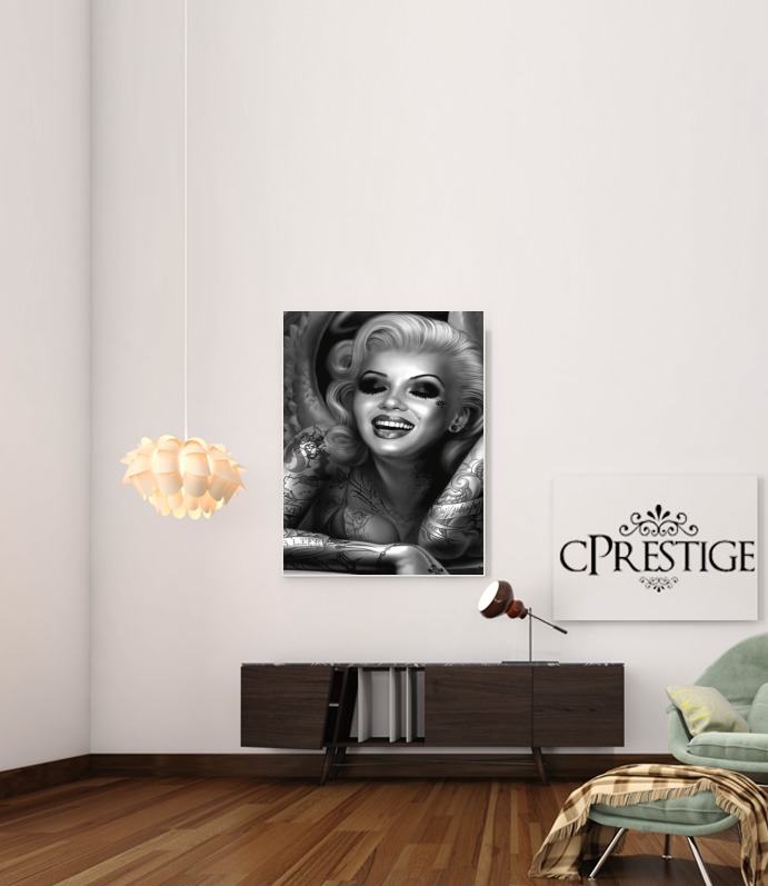  Goth Marilyn para Poster adhesivas 30 * 40 cm