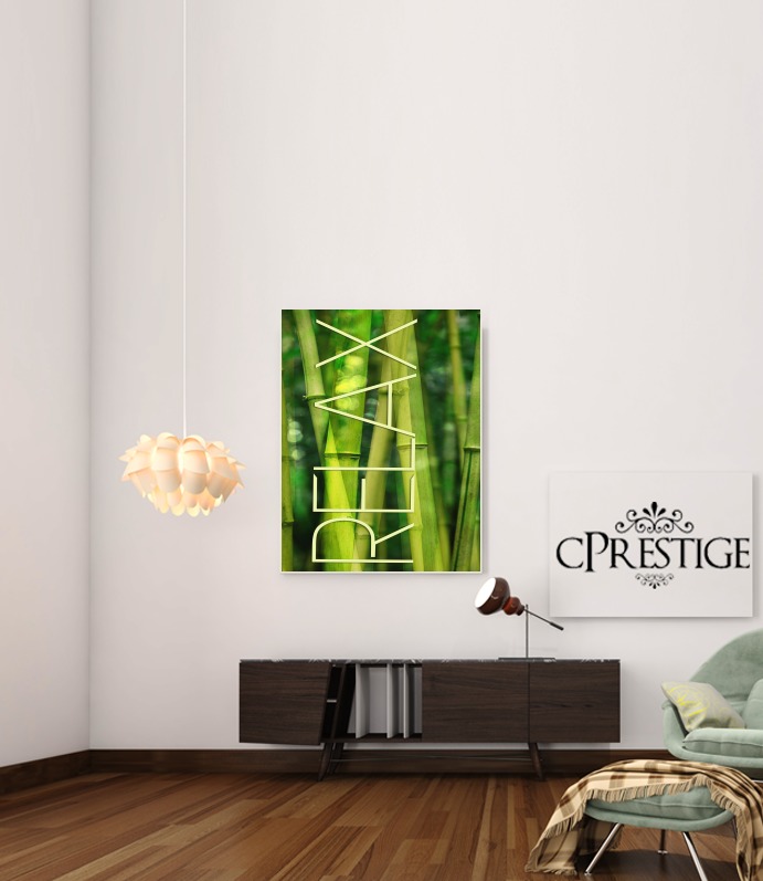  green bamboo para Poster adhesivas 30 * 40 cm