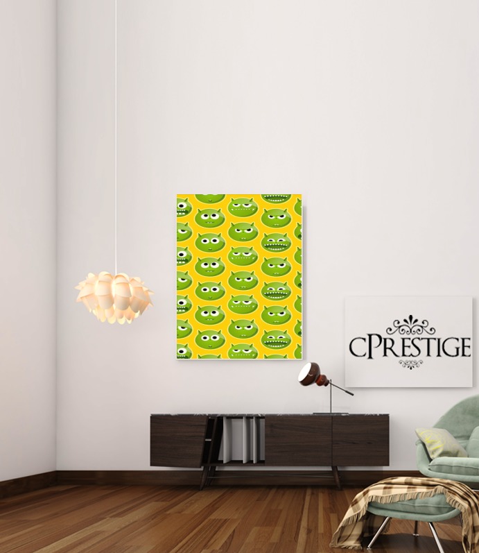  Green Monsters para Poster adhesivas 30 * 40 cm