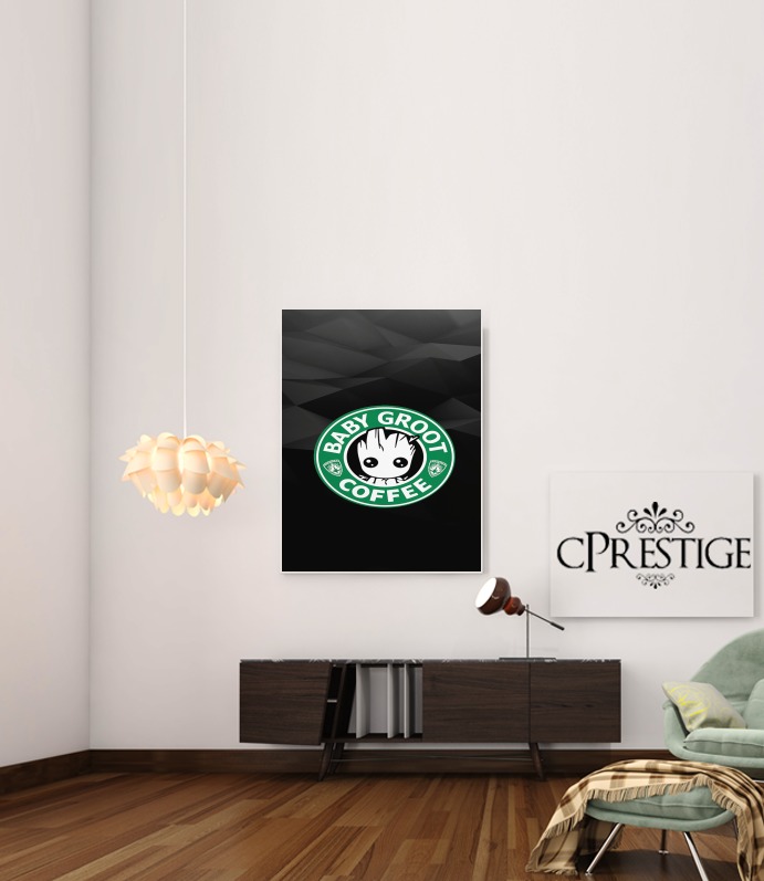  Groot Coffee para Poster adhesivas 30 * 40 cm