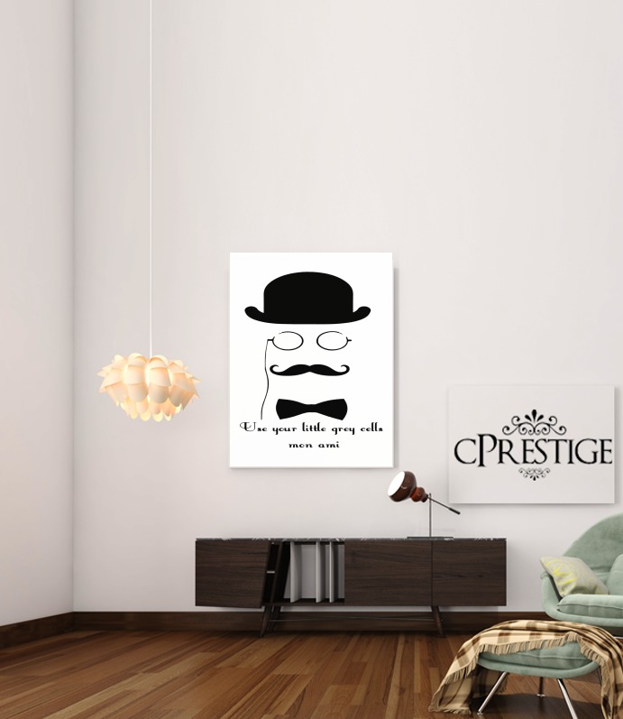  Hercules Poirot Quotes para Poster adhesivas 30 * 40 cm