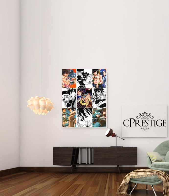  Juvia X Gray Collage para Poster adhesivas 30 * 40 cm