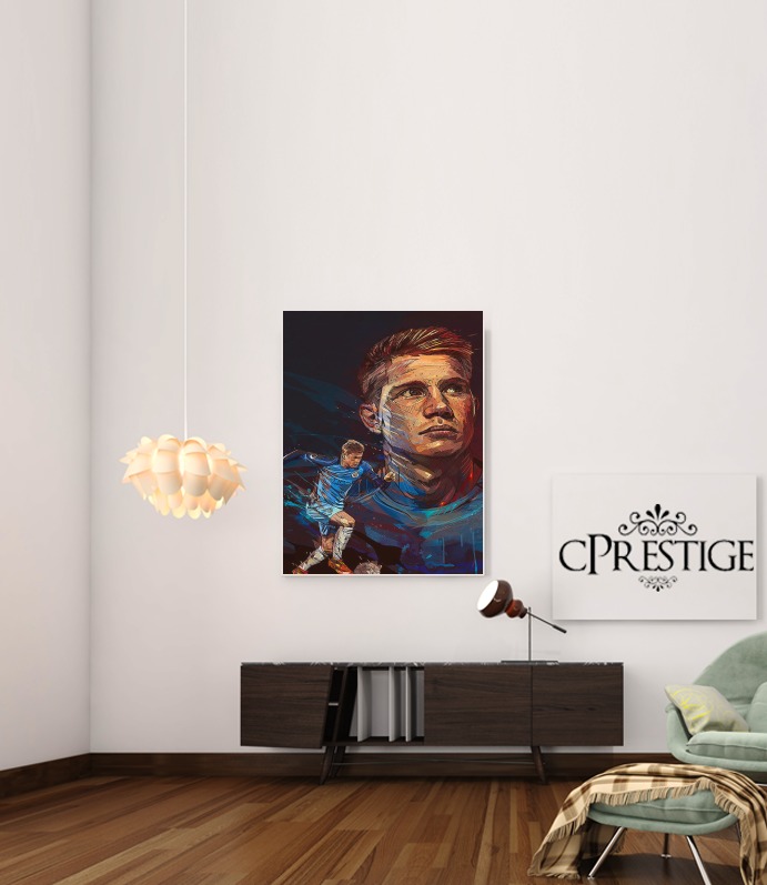  Kevin De Bruyne PaintArt para Poster adhesivas 30 * 40 cm