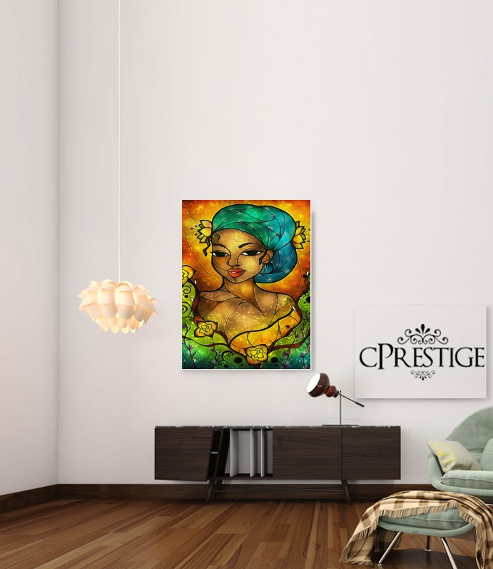  Lady Creole para Poster adhesivas 30 * 40 cm