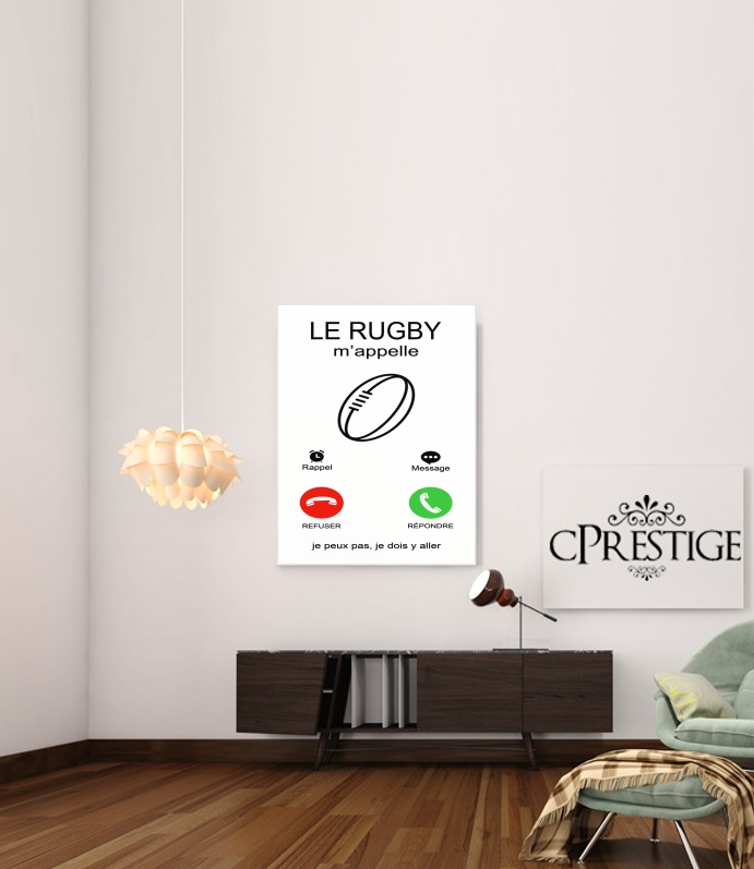  Le rugby mappelle para Poster adhesivas 30 * 40 cm