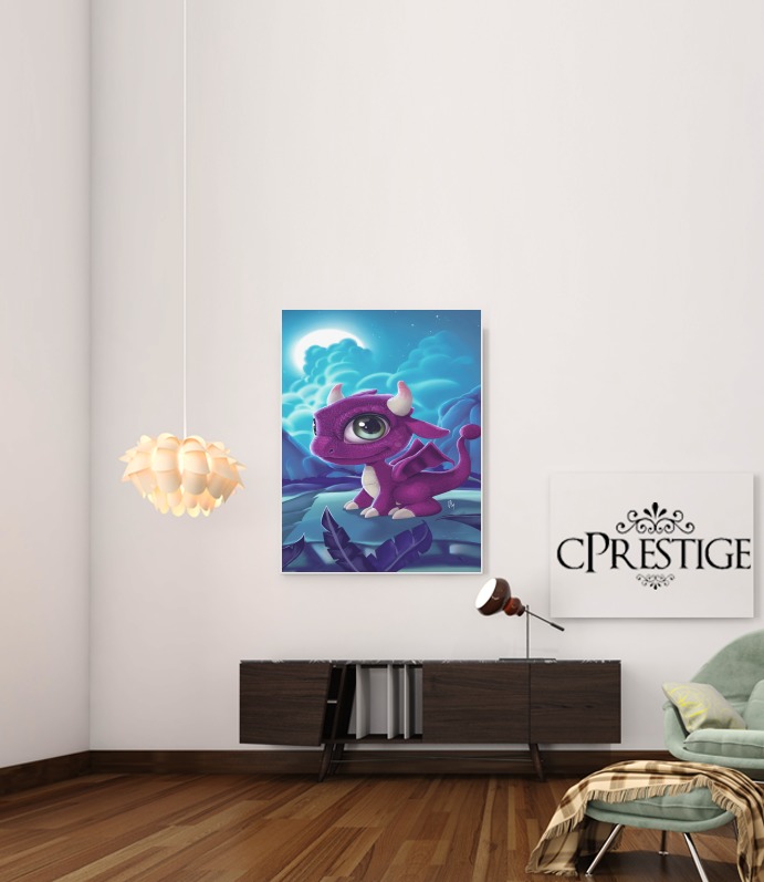  Little Dragon para Poster adhesivas 30 * 40 cm