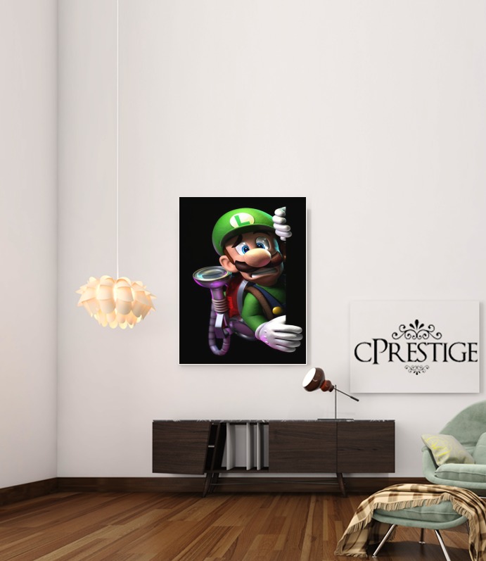  Luigi Mansion Fan Art para Poster adhesivas 30 * 40 cm