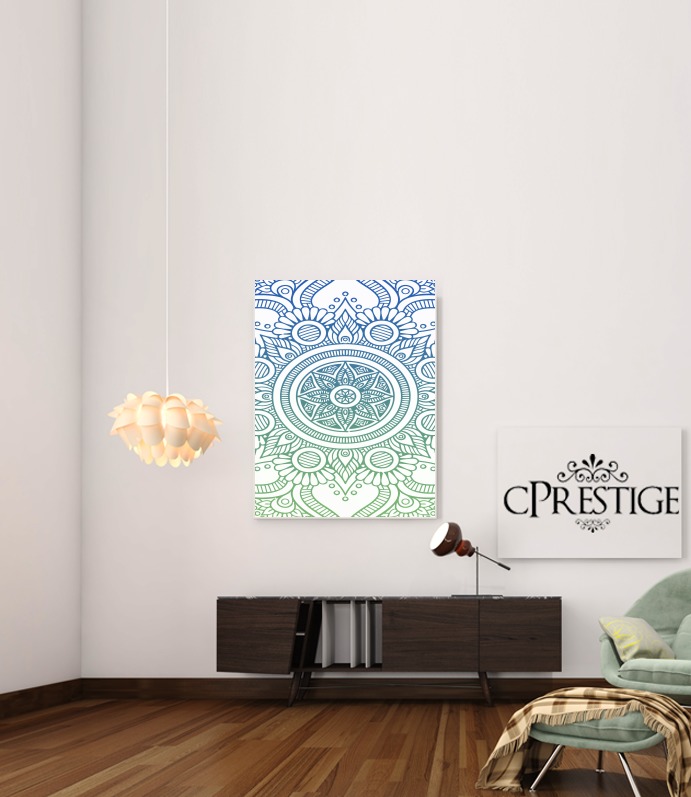 Mandala Peaceful para Poster adhesivas 30 * 40 cm