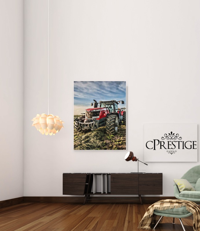  Massey Fergusson Tractor para Poster adhesivas 30 * 40 cm