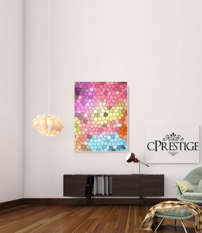  Colorful Mosaic para Poster adhesivas 30 * 40 cm
