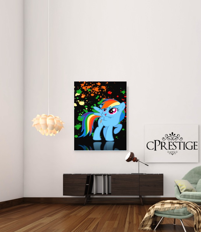  My little pony Rainbow Dash para Poster adhesivas 30 * 40 cm