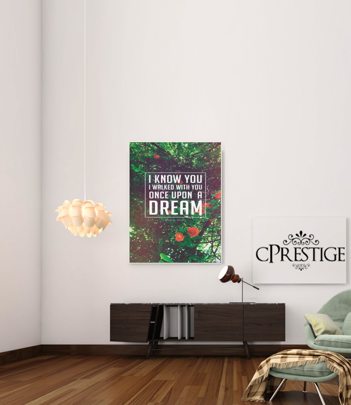  Once upon a dream para Poster adhesivas 30 * 40 cm