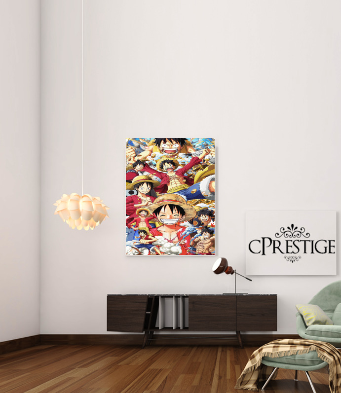  One Piece Luffy para Poster adhesivas 30 * 40 cm