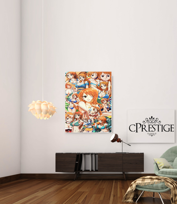  One Piece Nami para Poster adhesivas 30 * 40 cm