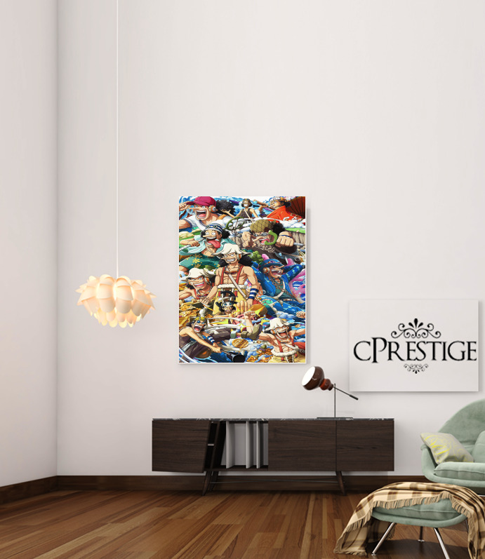  One Piece Usopp para Poster adhesivas 30 * 40 cm
