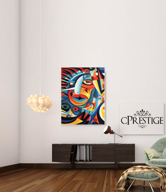  Painting Abstract V10 para Poster adhesivas 30 * 40 cm