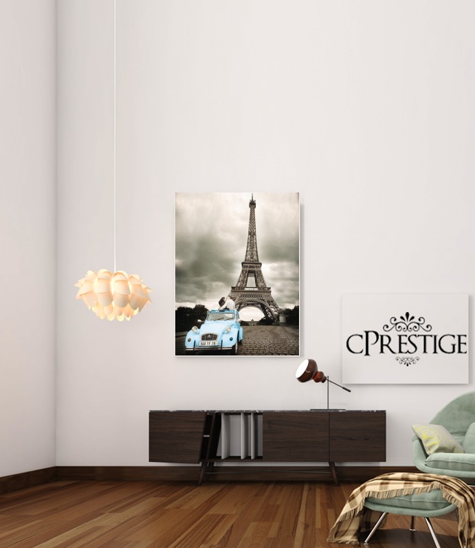  Eiffel Tower Paris So Romantique para Poster adhesivas 30 * 40 cm