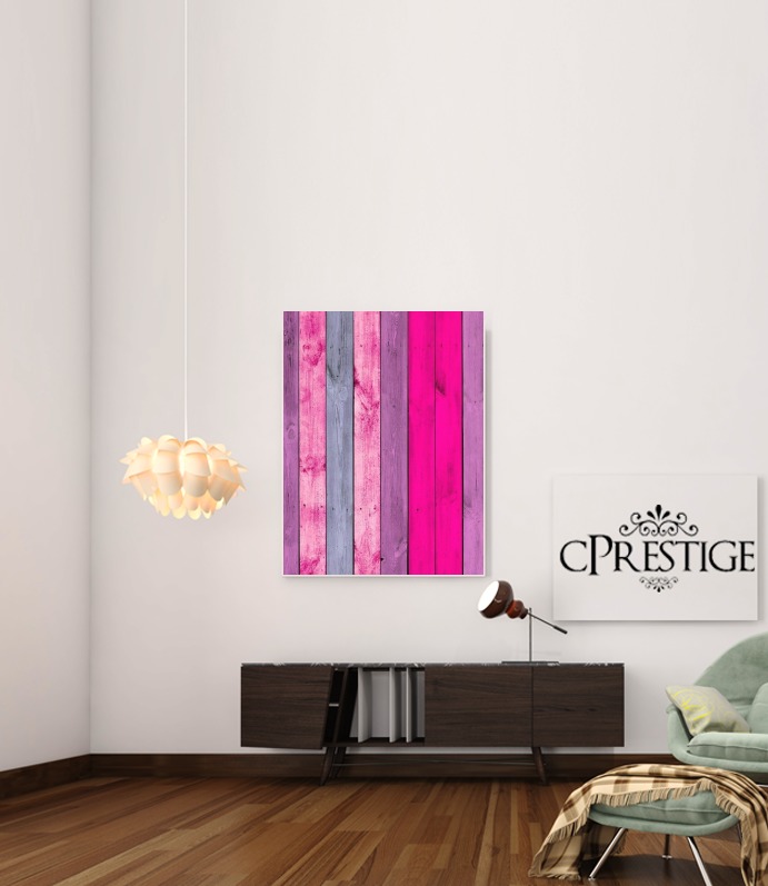  madera de rosa para Poster adhesivas 30 * 40 cm